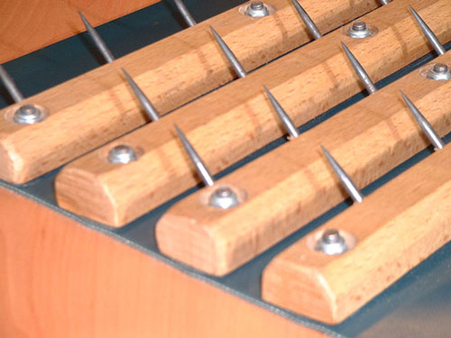 Teleras con madera
